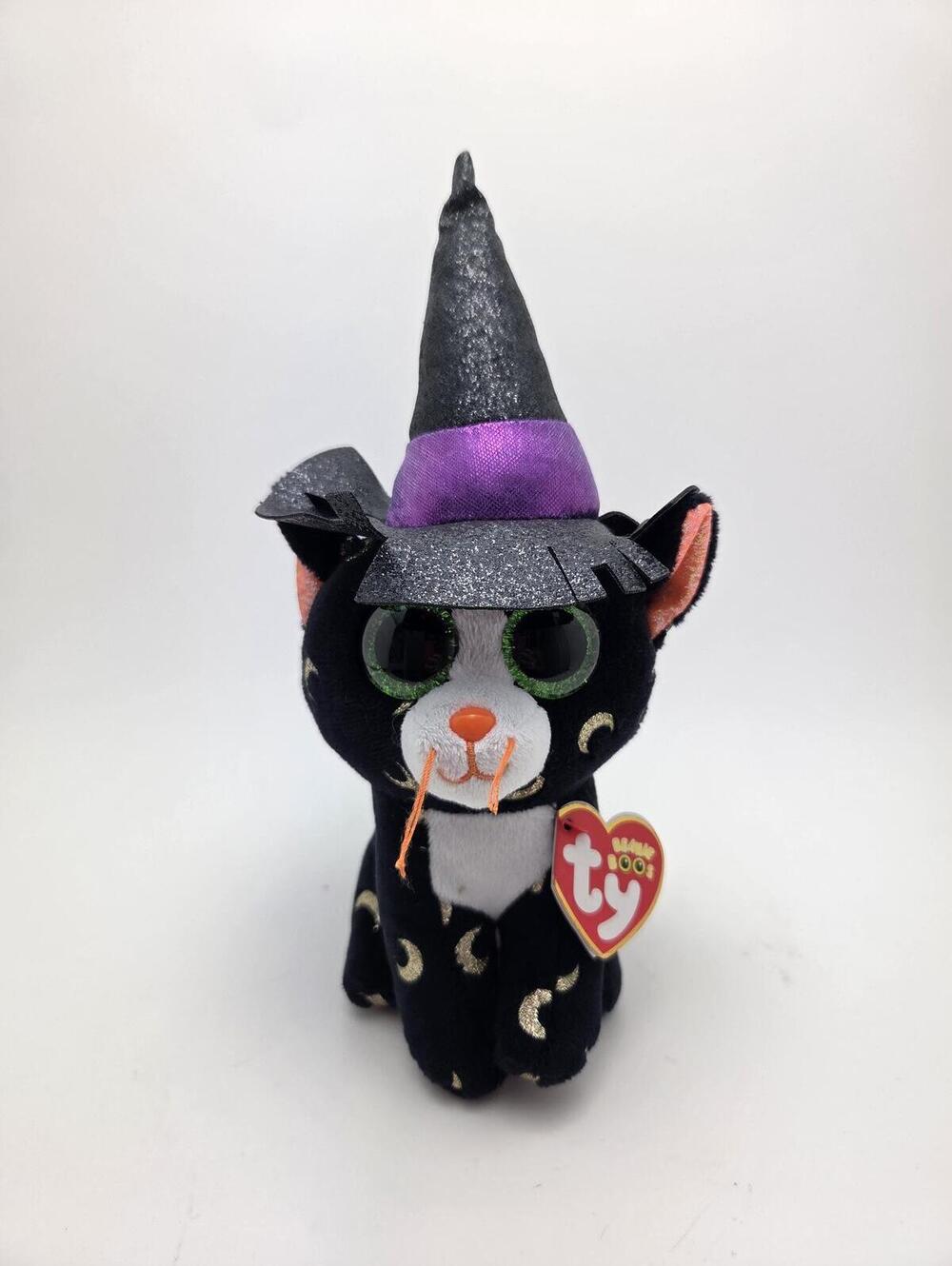 TY Beanie Boo “Pandora” the Witch Cat (6 inch)